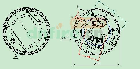 JTG-ZF-GST9724点型紫外火焰探测器