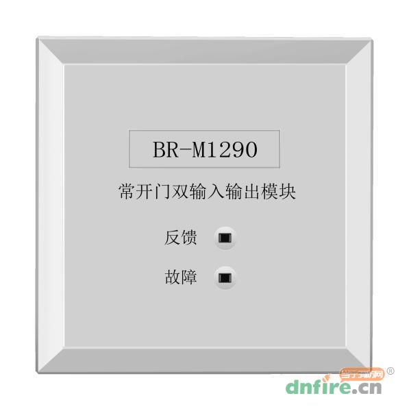 BR-M1290常开门双输入输出模块