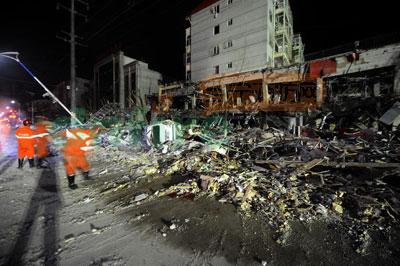 山西朔州一家试营业饭店发生爆炸 2死150余伤 