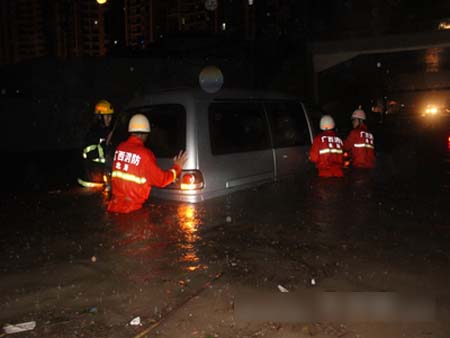 水中推车