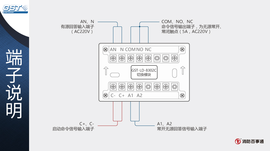 8302c终端器接线图图片