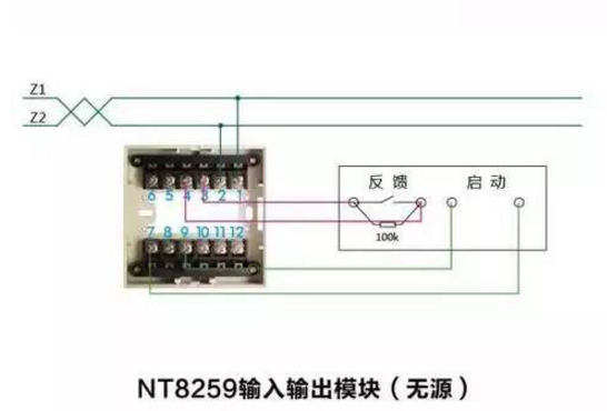 尼特8259b模块接线图图片