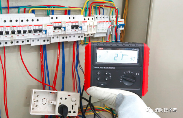电气防火检测之漏电开关测试仪操作指南