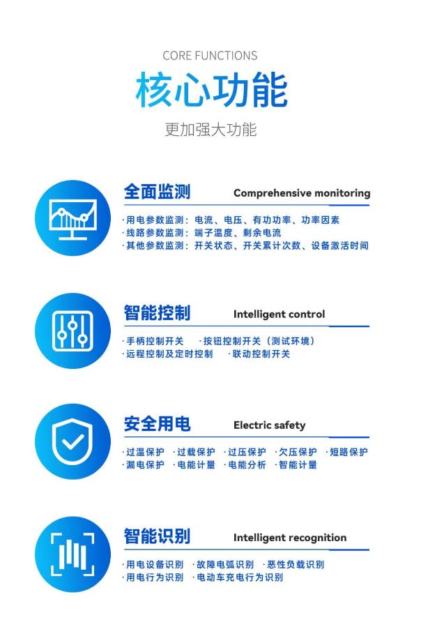 拓深科技一体化智能微断核心功能