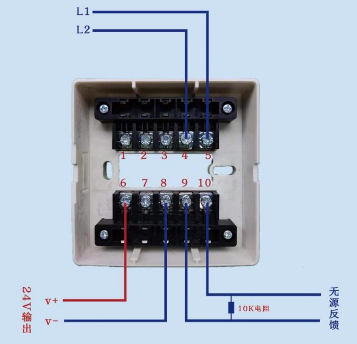 JF-M325输入输出模块接线图