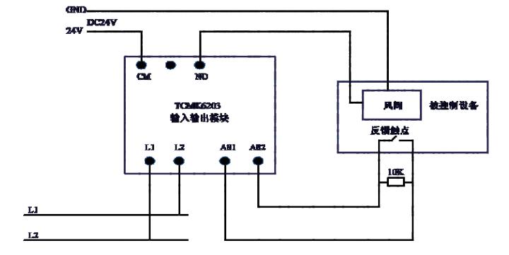 TCMK6203输入输出模块接线图
