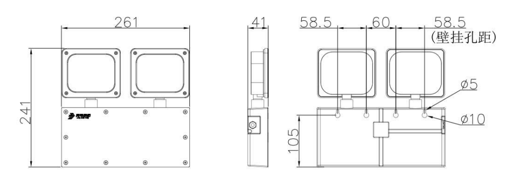 J-ZFJC-E3W-17B4A集中电源集中控制型消防应急照明灯具