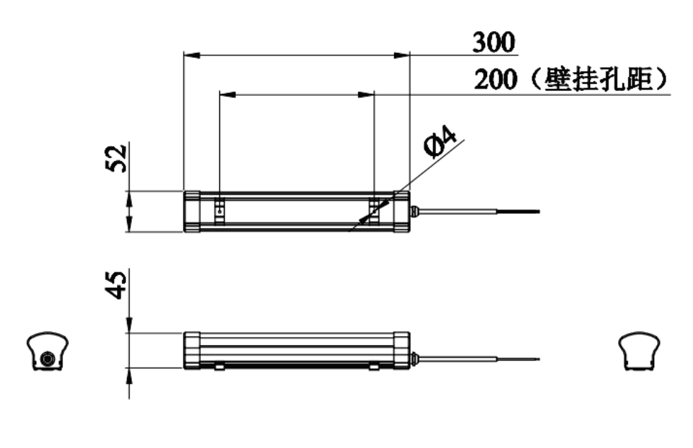 J-ZFJC-E5W-17Z3A集中电源集中控制型消防应急照明灯具