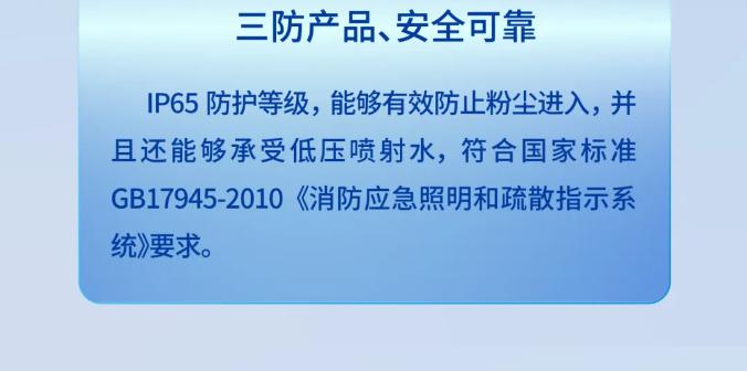 尼特智能应急疏散米标灯特点