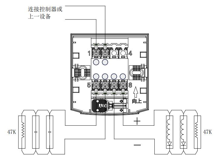 FCI2-CMM800PC两线制输入输出模块接线图