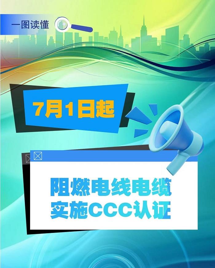 一图读懂阻燃电线电缆实施CCC认证