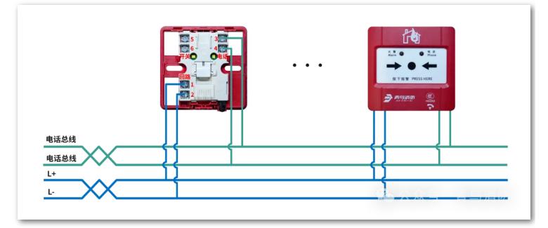 J-SAP-JBF4121B-P手动火灾报警按钮接线图