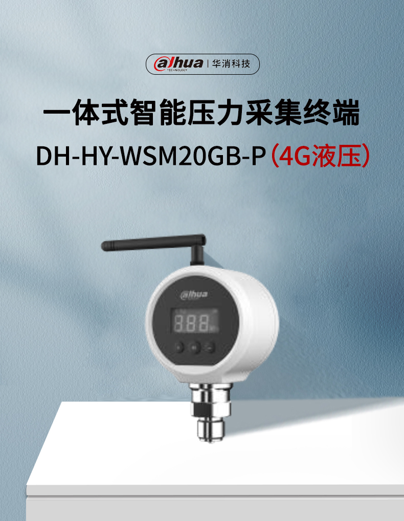 DH-HY-WSM20GB-P一体式智能压力采集终端产品展示