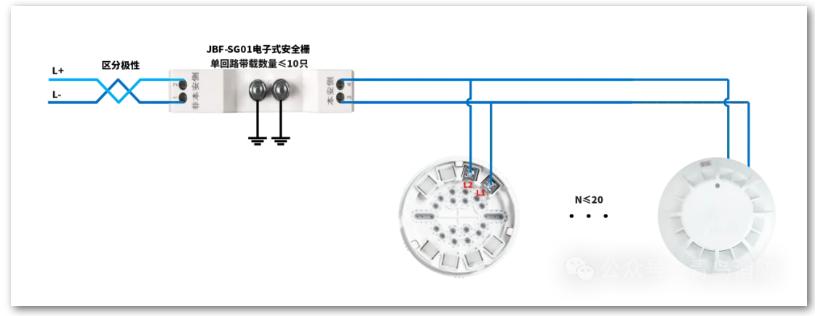 JTW-ZD-JBF5111C-Ex点型感温火灾探测器接线图