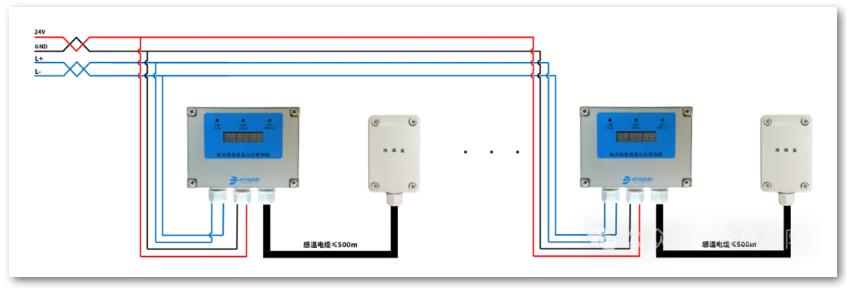 JTW-LCD-JBF4310-1缆式线型感温火灾探测器接线图