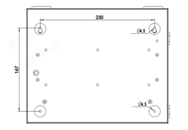 JB-QB-JF3000可燃气体报警控制器安装尺寸