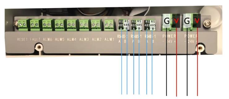 普济独立激光腔体型吸气式烟雾探测器ASD-4A0-11D接线图