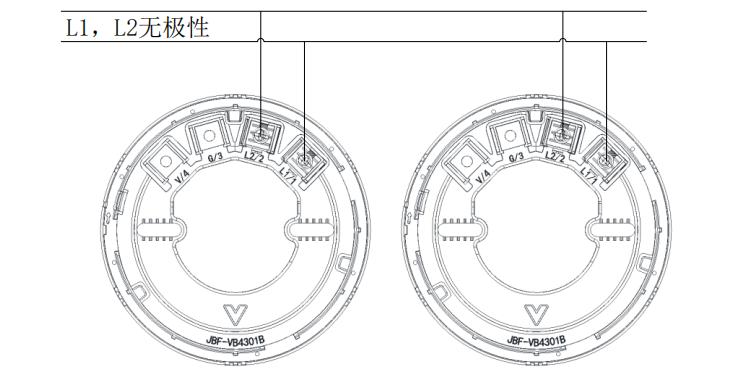 JBF5176C火灾声光警报器接线图