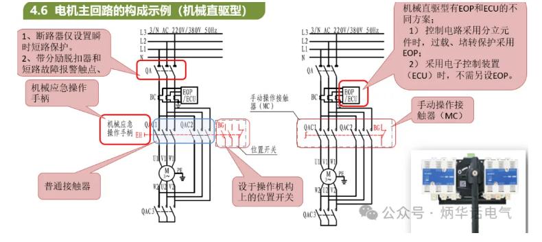 消防水泵机械应急启动控制点击主回路的构成示例