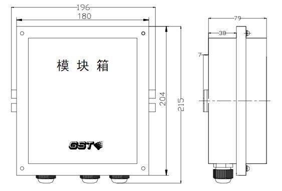 GST-LD-8331模块箱结构特征