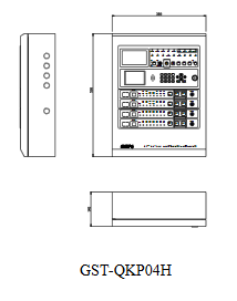 GST-QKP04H高能气体灭火控制器 4区型