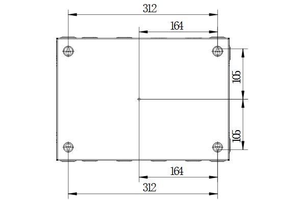 FW2601-P4吸气式感烟火灾探测器安装尺寸