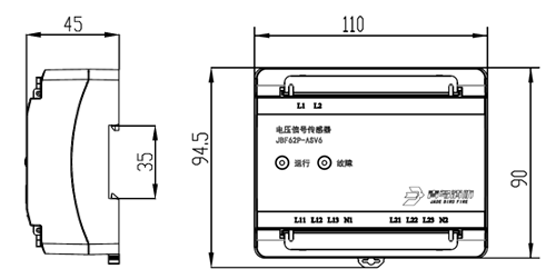 JBF62P-ASV6电压信号传感器