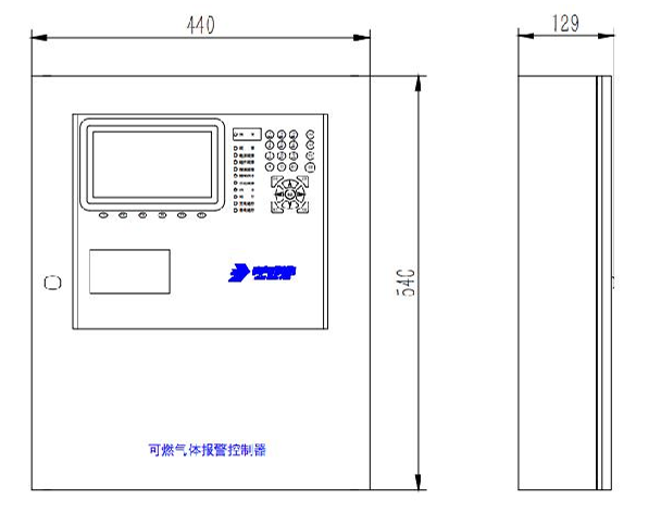 JB-TB-JBF-51S40-8可燃气体报警控制器