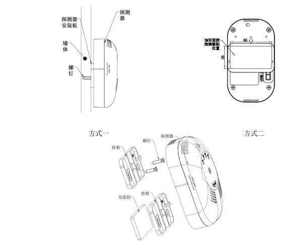 JT-JBF-VS51家用可燃气体探测器