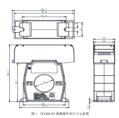 TE3300组合式电气火灾监控探测器