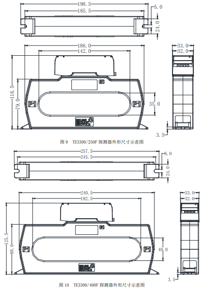 TE3300组合式电气火灾监控探测器