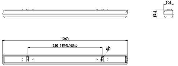 外形示意图