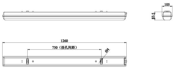 外形示意图