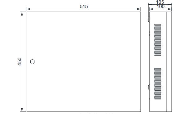 BOX-H01远程回路箱外形尺寸
