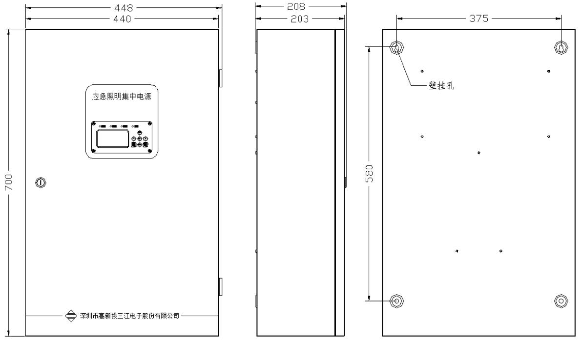 外形示意图