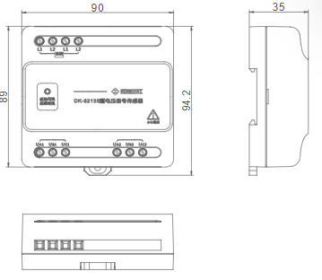 DK-5213S三相三线双电源电压信号传感器