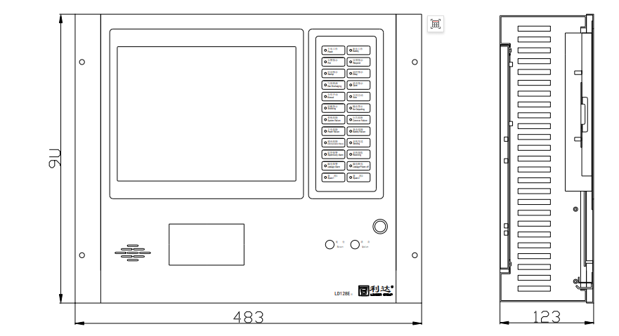 JB-QG-LD128E2-T火灾报警控制器