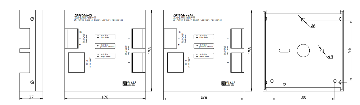 LD3600A-10A直流电源短路保护器