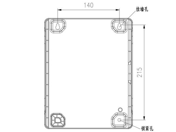 JB-QBL-SJ300可燃气体报警控制器安装尺寸