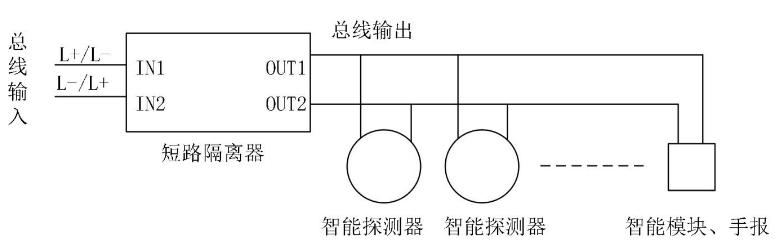 GL-C859短路隔离器接线图