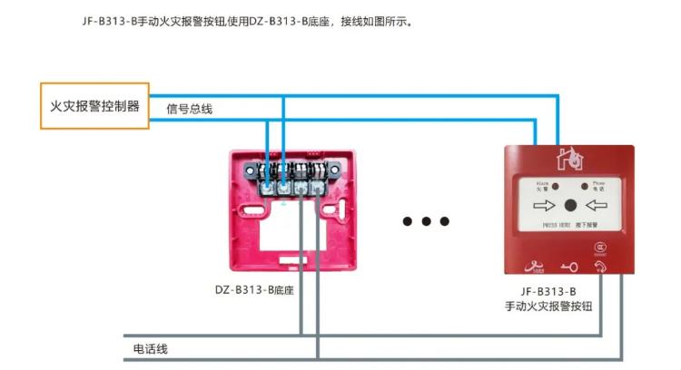 久远手报、消火栓按钮接线图