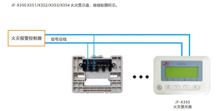 久远火灾显示盘接线图